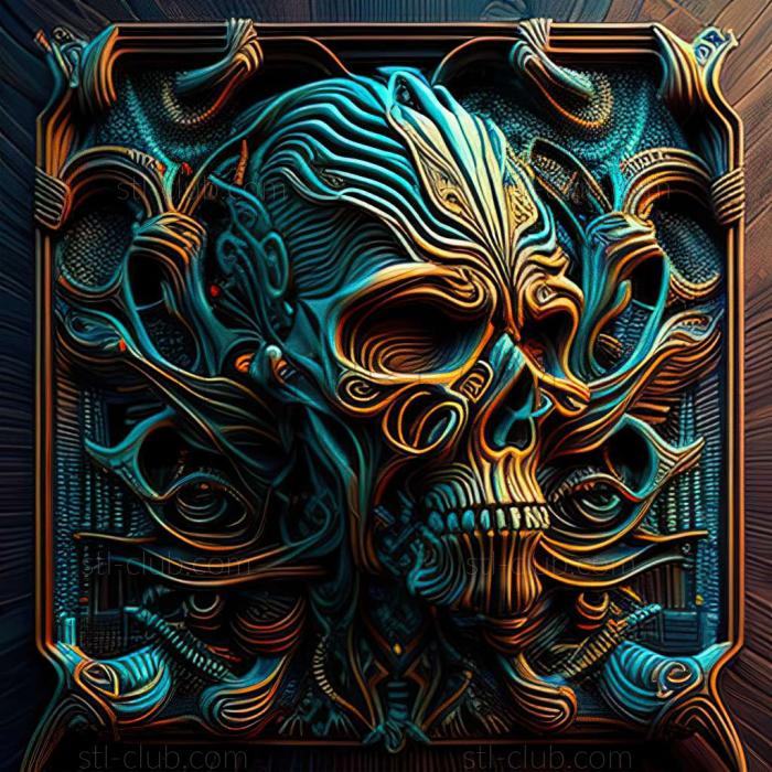 3D model dan mumford (STL)